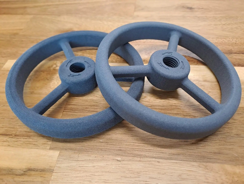 3D printed spare parts in metal detectable Nylon 11 material